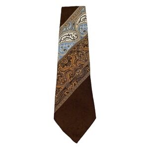 Brittania Men's Paisley Necktie Vintage Bellywarmer Multicolor One Size